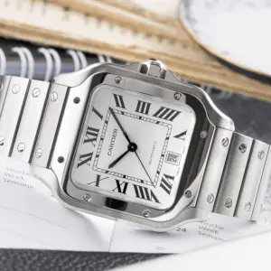 Buy Cartier Santos De Cartier Silver Dial Watch