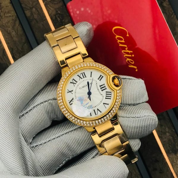 Cartier Ballon Bleu De Cartier 33mm WJBB0002 Silver Dial