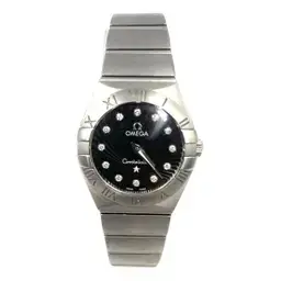 Omega Constellation Silver Steel Watch | Master Copy Watches
