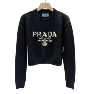 PRADA Wool & Cashmere Crew-Neck Sweater