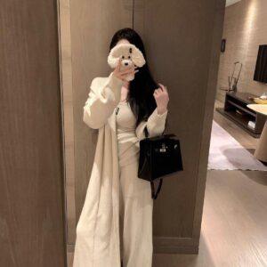 Alexander Wang Alpaca Wool Sweater Coat