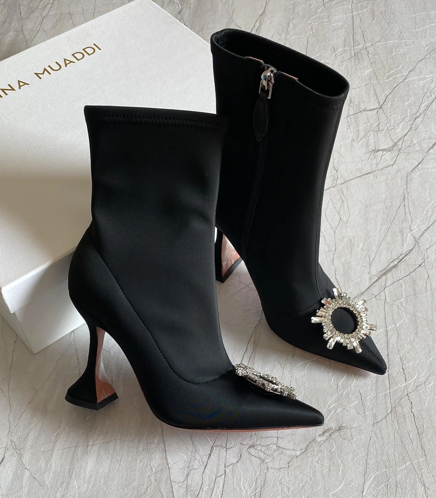 AMINA Muaddi Begum Boots AMINA