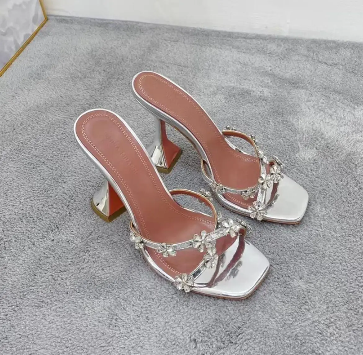 AMINA Crystal Sandals AMINA Crystal Sandals