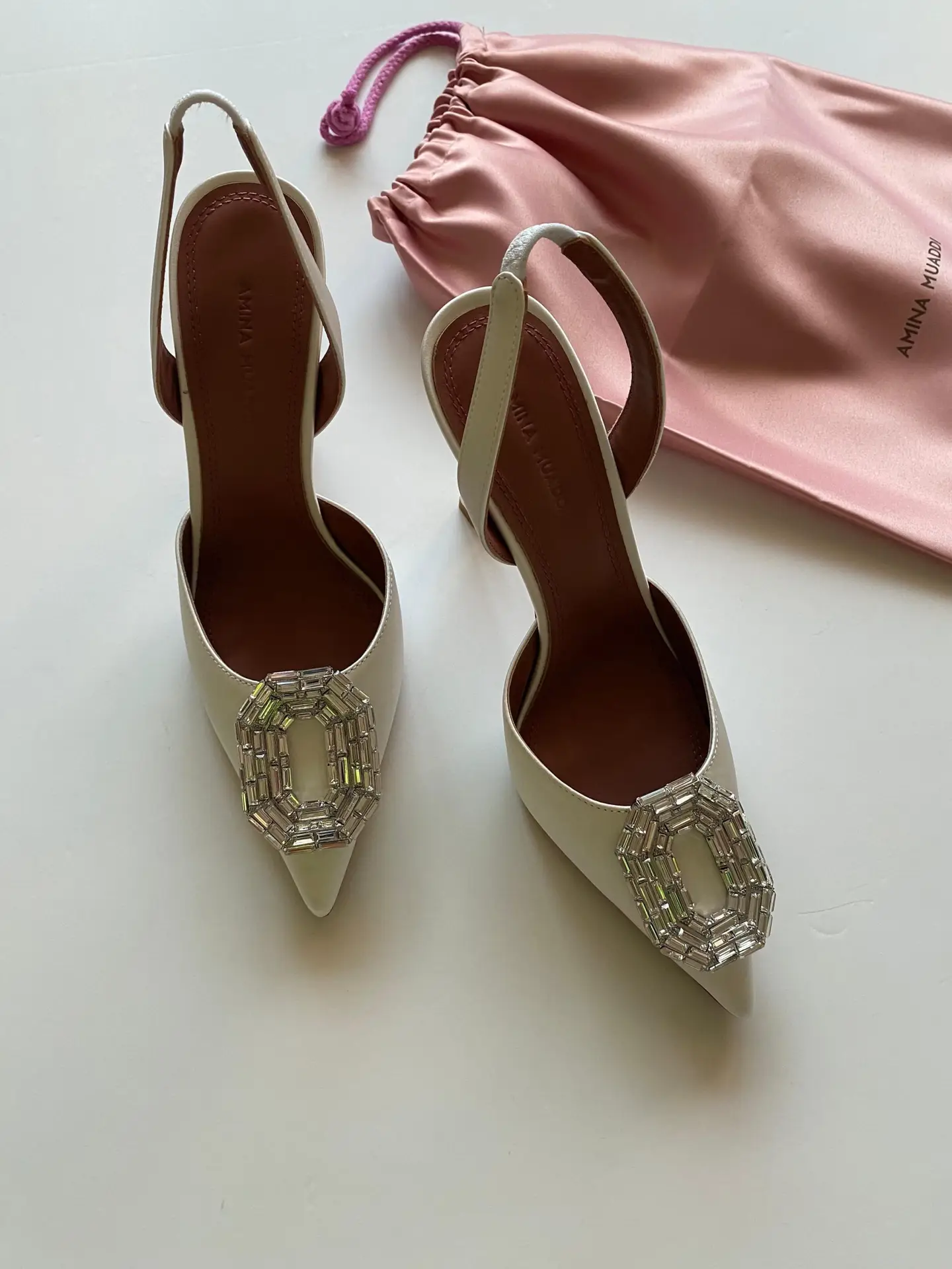 Amina Muaddi Wedding Heels Amina Muaddi Wedding Heels