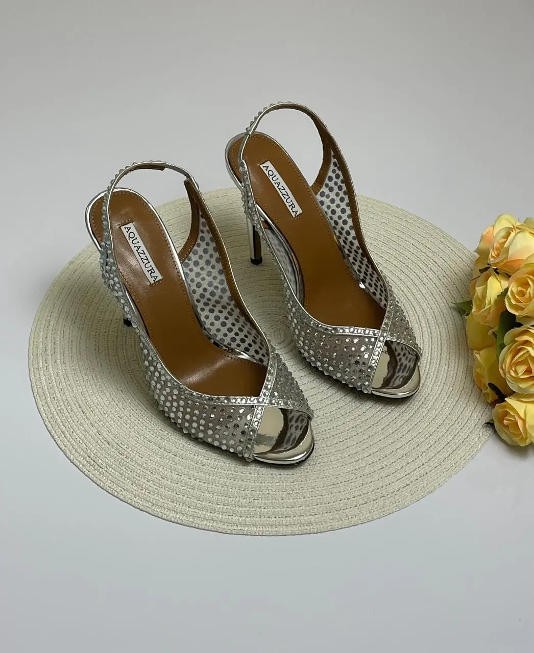 AQUAZZURA Crystal Lover Sandal AQUAZZURA Crystal Lover Sandal