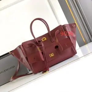 BALENCIAGA Premium Leather Clutch Bag