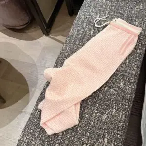 BALMAIN x Zara Pale Pink Sequin Co-ord Set