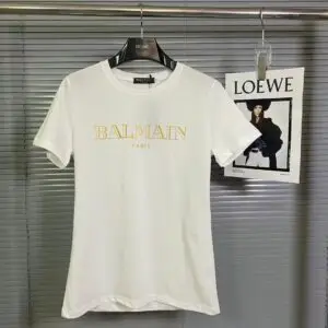BALMAIN Embroidered Logo T-Shirt