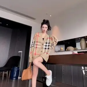 BURBERRY Wool Blend Cardigan