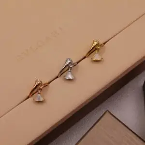 BVLGARI Divas' Dream Diamond Pavé Earrings in White Gold