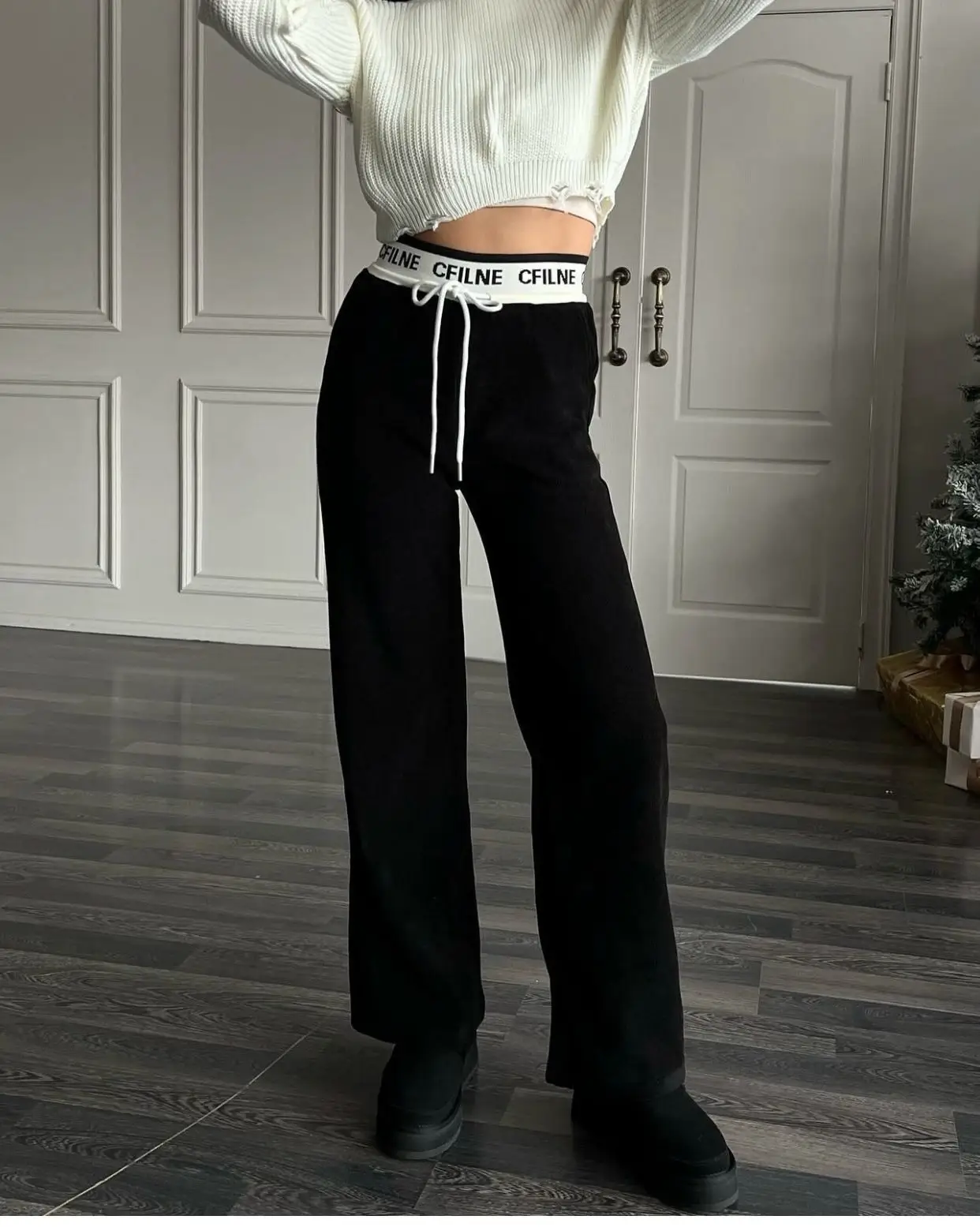 CELINE Low Waist Stitch Pants CELINE Low Waist Stitch Pants