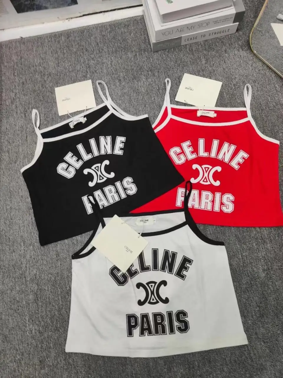Celine-Style Slim Fit Tank Top Celine-Style Slim Fit Tank Top