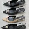 CELINE Alma Triomphe Slingback
