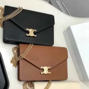 CELINE Margo Leather Wallet
