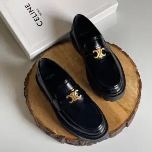 CELINE Retro Leather Shoes