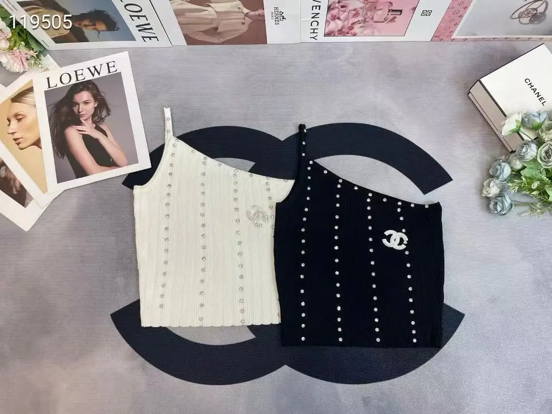 CHANEL Signature Logo Tank Top CHANEL Signature Logo Tank Top