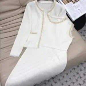 CHANEL Tweed Skirt Suit