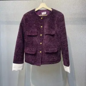 CHANEL Style Tweed Coat