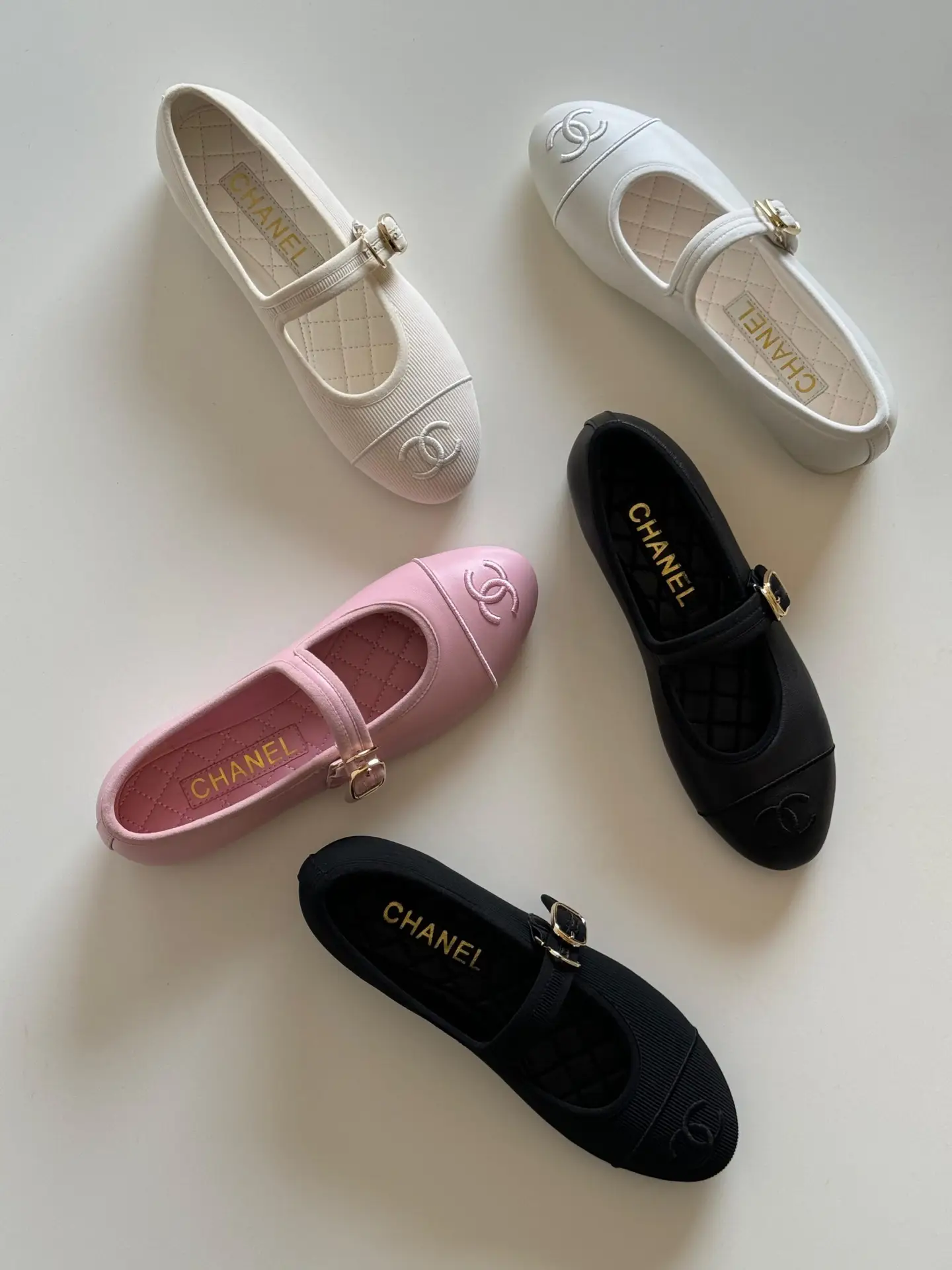 CHANEL Mary Jane Ballet Flats CHANEL Mary Jane Ballet Flats