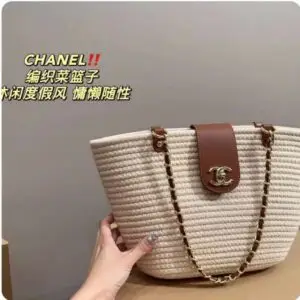 CHANEL Straw bag