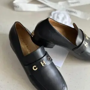 Chanel Houndstooth Shoes