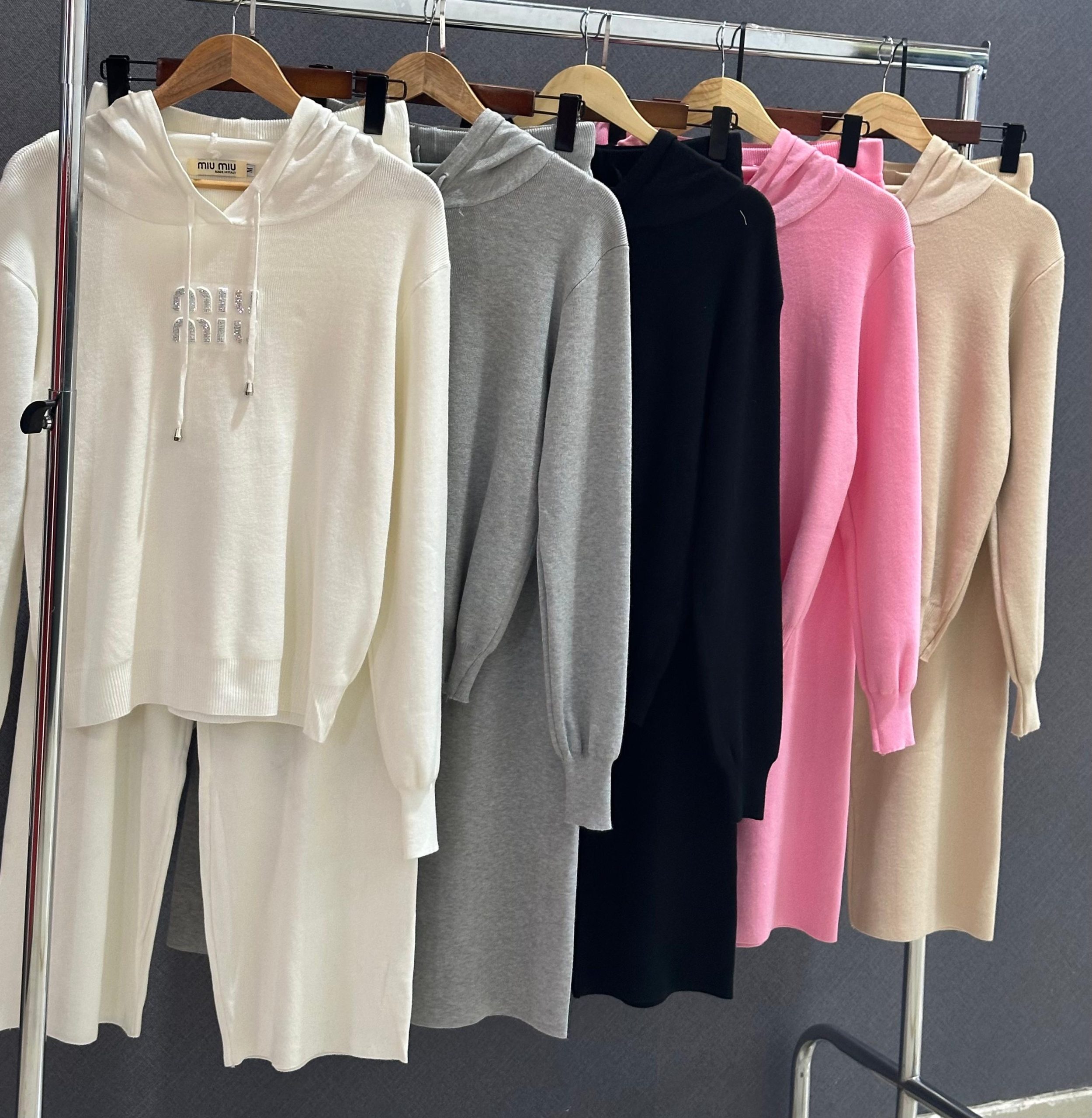 CHANEL Hooded Knitwear Sweater CHANEL Hooded Knitwear Sweater