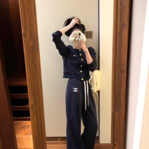 CHANEL Velvet Hooded Jacket