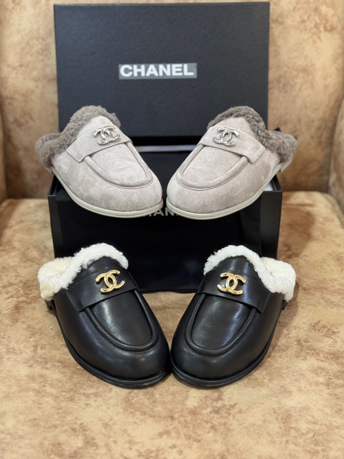 CHANEL Iconic Shearling Loafer CHANEL Iconic Shearling Loafer