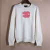 CHANEL Pink Logo Crew Neck Sweatshirt