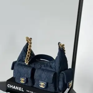Chanel Denim Hobo Bag