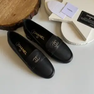 Chanel Lambskin Quilted Loafers