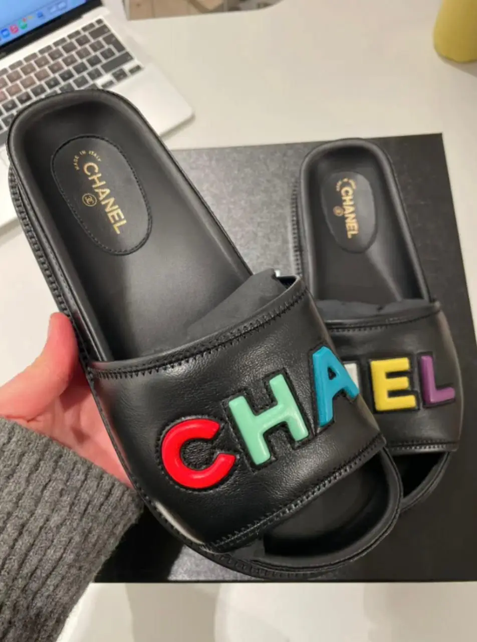 CHANEL Multicolour Leather Sandals CHANEL Multicolour Leather Sandals