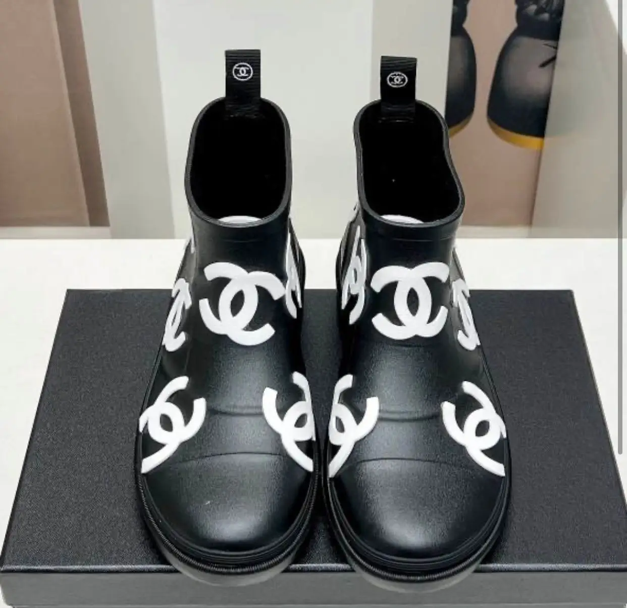 CHANEL Luxury Rain Boots CHANEL Luxury Rain Boots