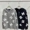 CHANEL Hooded Cardigan Sweatshirt