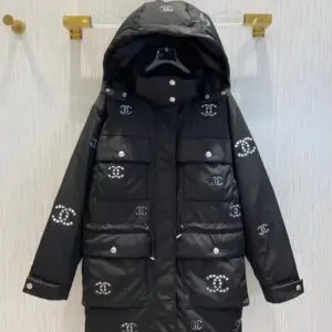 Chanel Quilted Down Jacket