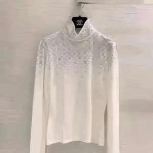 CHANEL Crystal Embellished Top