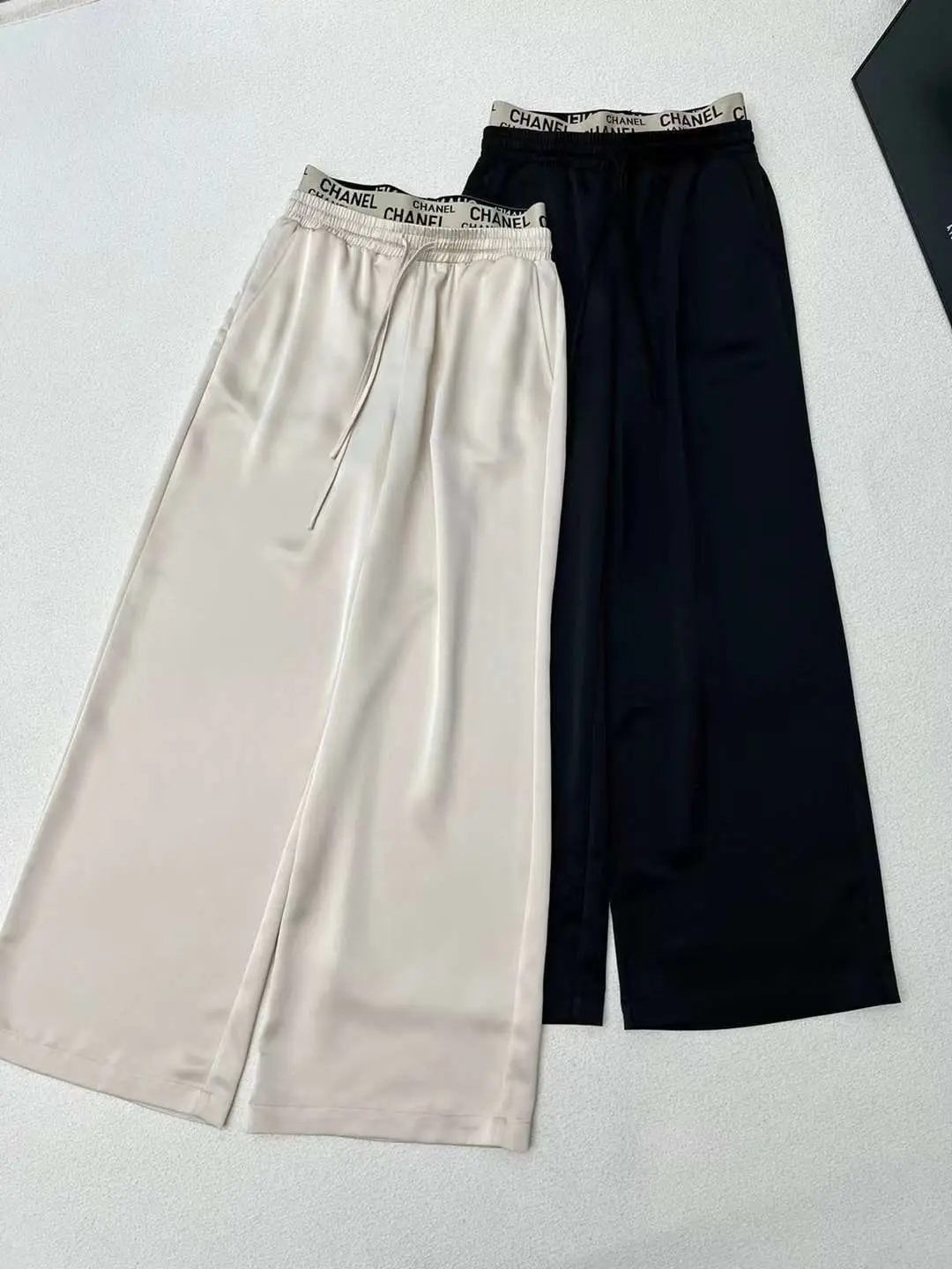 CHANEL Straight Fit Trousers CHANEL Straight Fit Trousers