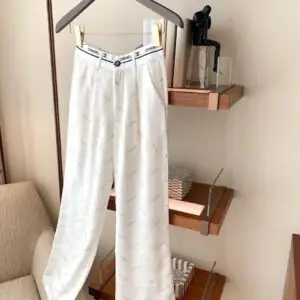 CHANEL Spliced Casual Pants