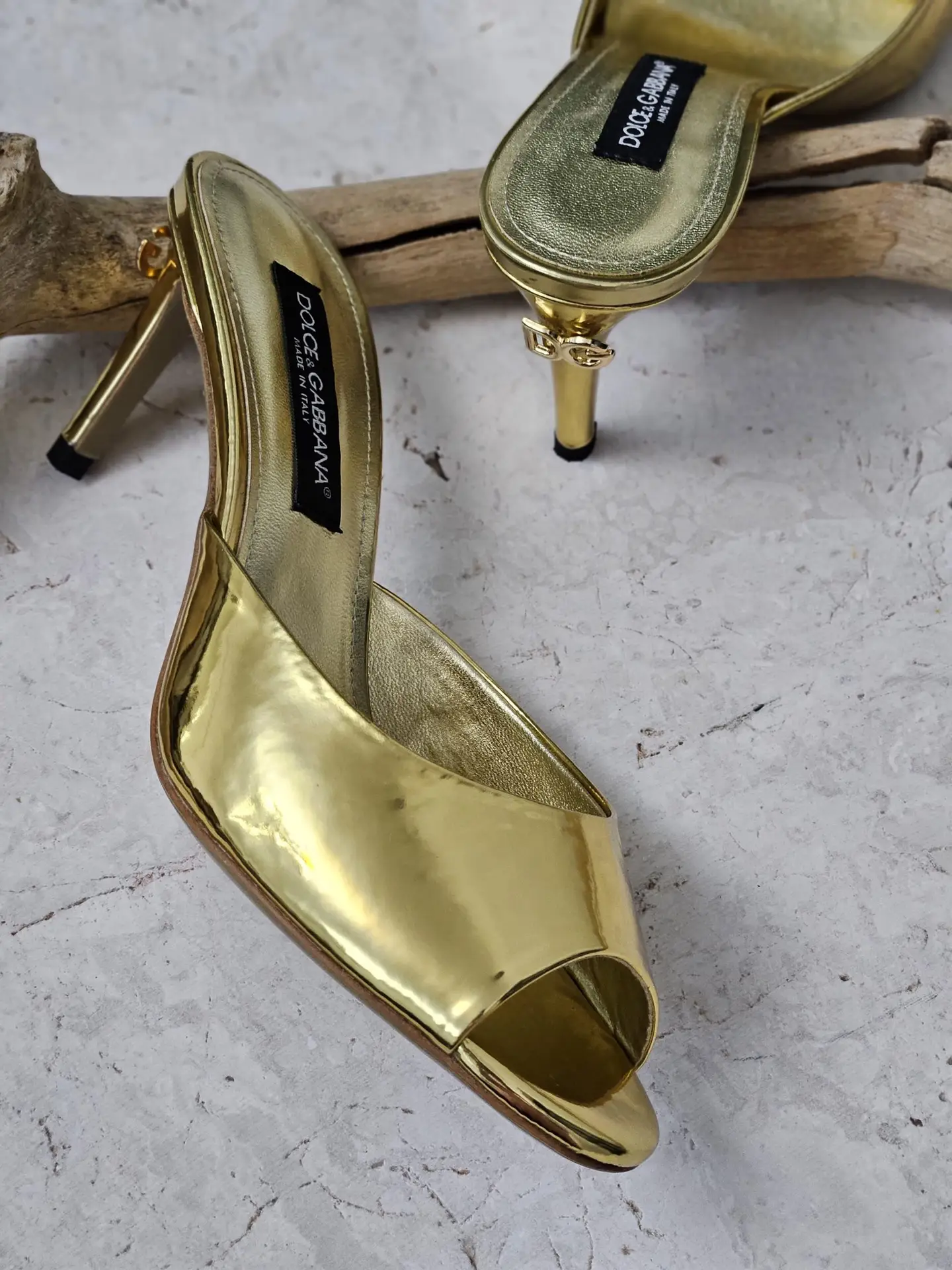 Dolce & Gabbana Leather Mules Dolce & Gabbana Leather Mules