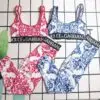 Dolce & Gabbana Floral Print Underwire Swimsuit