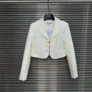 DIOR x Boohoo Style Corset Cropped Blazer Jacket