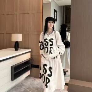 DIOR Long Coat Hoodie