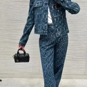 DIOR x Vivienne Westwood Denim Jacket & Karl Lagerfeld Jeans Set