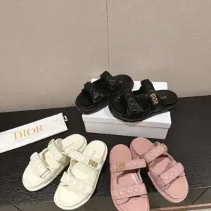 DIOR Platform Slipper Sandals