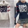 DIOR Knitted Pullover Sweater