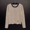 DIOR Oblique Stripe Knit Sweater
