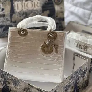 DIOR Himalayan Crocodile Lady Tote