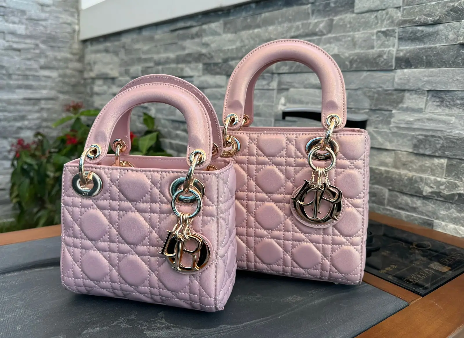 DIOR Lady Mini Patent Leather Bag DIOR Lady Mini Patent Leather Bag