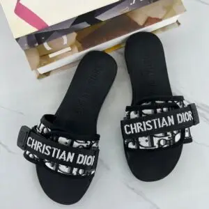 DIOR Oblique Embroidered Sandal