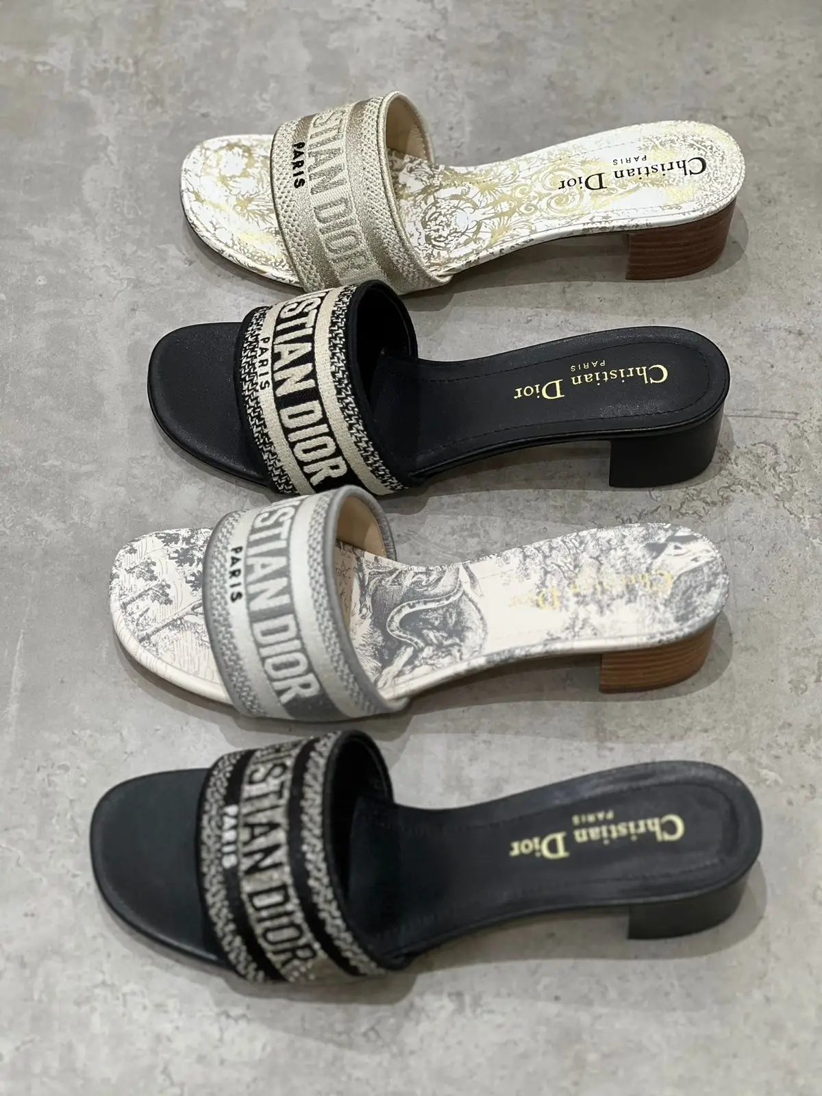 DIOR Dway Slide Sandals DIOR Dway Slide Sandals